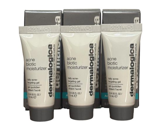 Set, Dermalogica, Acne Biotic, Anti-Acne, Local Treatment Gel, For Acne Prone Skin, For Face, 3 pcs, 7 ml Sejas kopšana