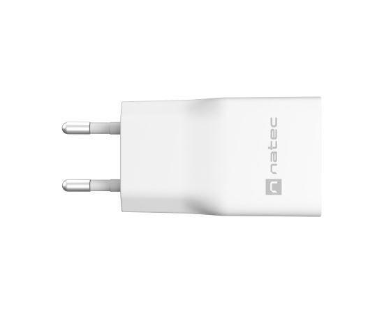 Natec Ribera USB Charger Gan Slim USB 1X USB-A + 1X USB-C 20W NUC-2376 Новинки смартфонов и телефонов