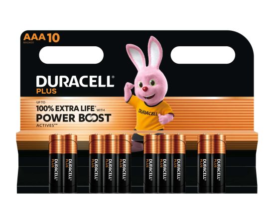Duracell Plus Boost MN2400, BL10 AAA Baterijas un akumulatori