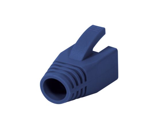Logilink RJ45 Plug Strain Relief Boot, 8.0mm (50 pcs.) MP0035B Blue Новинки Компьютерная техника