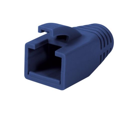 Logilink RJ45 Plug Strain Relief Boot, 8.0mm (50 pcs.) MP0035B Blue Новинки Компьютерная техника