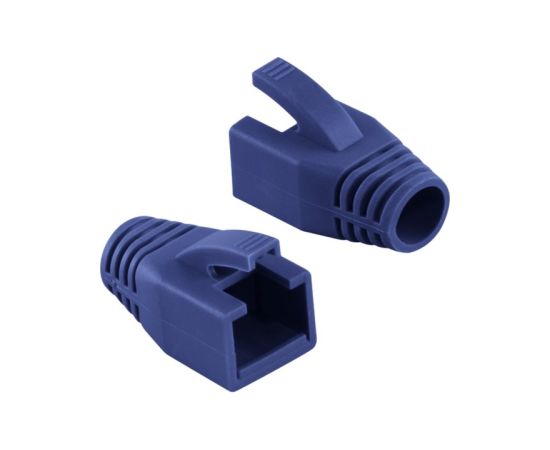 Logilink RJ45 Plug Strain Relief Boot, 8.0mm (50 pcs.) MP0035B Blue Новинки Компьютерная техника