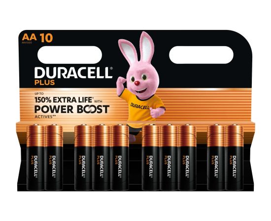 Duracell Plus Boost MN1500 BL10 AA Baterijas un akumulatori