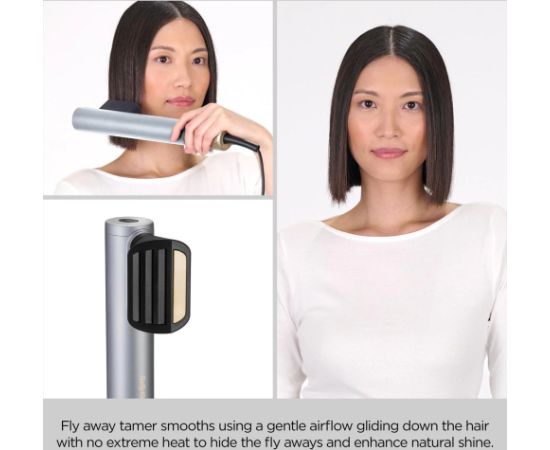 BABYLISS Hair styling comb Air Wand AS6555E Ion conditioning Number of heating levels 4 1600 W Chrome Стайлеры