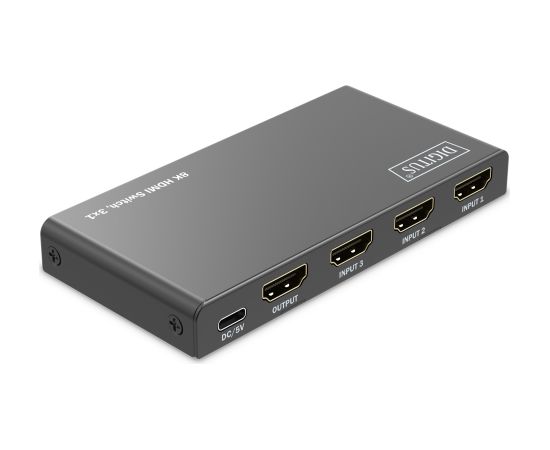 Digitus 8K HDMI Switch, 3x1 DS-55333 Black Новинки Компьютерная техника
