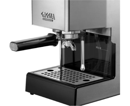 Gaggia Coffee Maker RI9481/11 Classic E24 Pump pressure 15 bar Built-in milk frother Semi-automatic Brushed Stainless Steel Кофеварки