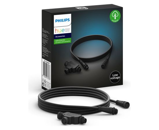 Philips Hue Outdoor 24V Cable Extension and T-connector, 2.5m Новинки Компьютерная техника