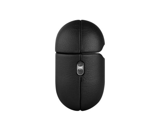 Fixed Earbuds Case with MagSafe Support Apple AirPods Pro 2/Pro 2 (USB-C) Black Leather Новинки Компьютерная техника