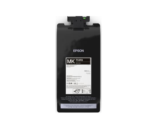 Epson P-Series T53F80N Matte Black IIPS Ink 1600ml Epson C13T53F80N Epson T53F8 - matte black - original - ink pouch Epson UltraChrome Pro6 Matte black Lāzerprinteru izejmateriāli
