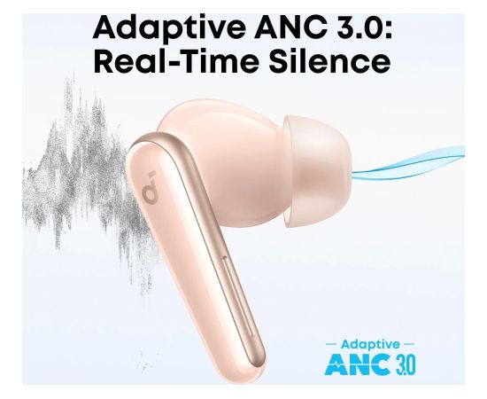 Anker Soundcore Earbuds with Dolby Audio Liberty 5 Bluetooth In-Ear Microphone Noise canceling Wireless Pink Austiņas