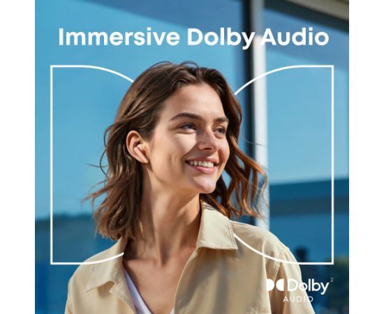 Anker Soundcore Earbuds with Dolby Audio Liberty 5 Bluetooth In-Ear Microphone Noise canceling Wireless Pink Austiņas