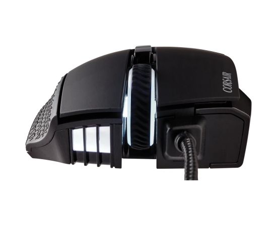 Corsair Gaming Mouse SCIMITAR ELITE RGB Wireless Gaming Mouse Optical Gaming Mouse Black Yes Peles, ievadierīces