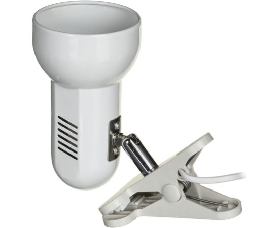 Activejet Clip-on desk lamp, white, metal, E27 thread Biroja galda lampas