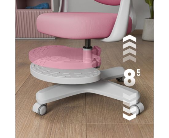 Fotel obrotowy Junior 4.6 Pink Biroja krēsli