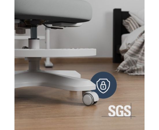 Fotel obrotowy Junior 4.6 Grey Biroja krēsli