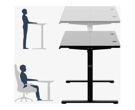 Biurko Leader 7.3 Black Gaming galdi