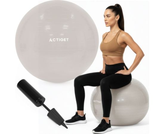 Springos Vingrošanas bumba ar pumpi 65 cm ACT0145 Jaunumi - Sports