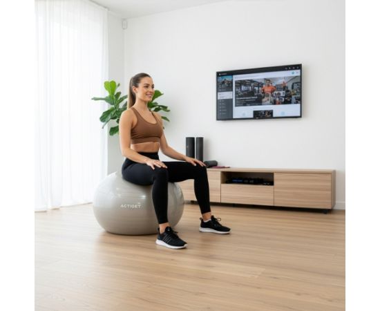 Springos Vingrošanas bumba ar pumpi 65 cm ACT0145 Jaunumi - Sports