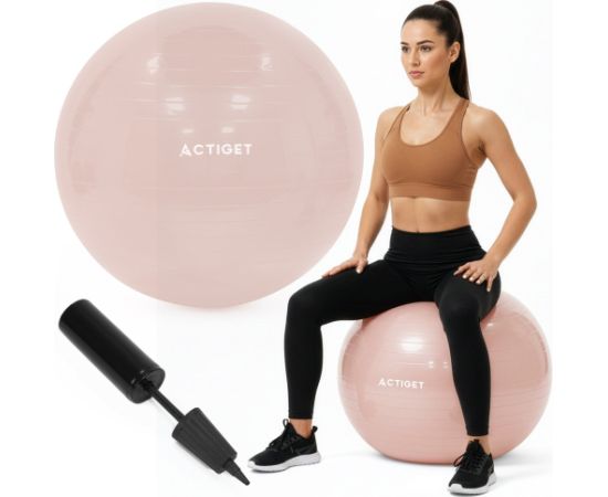 Springos Vingrošanas bumba ar pumpi 65 cm ACT0143 Jaunumi - Sports