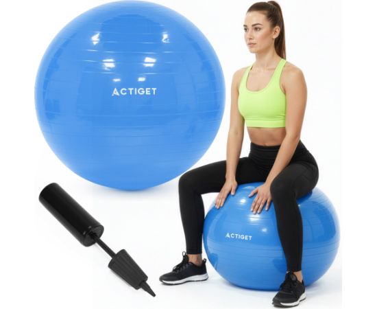 Springos Vingrošanas bumba ar pumpi 55 cm ACT0142 Jaunumi - Sports