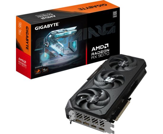 GIGABYTE Radeon RX 9070 GAMING 16GB AMD GDDR6 Новинки Компьютерная техника