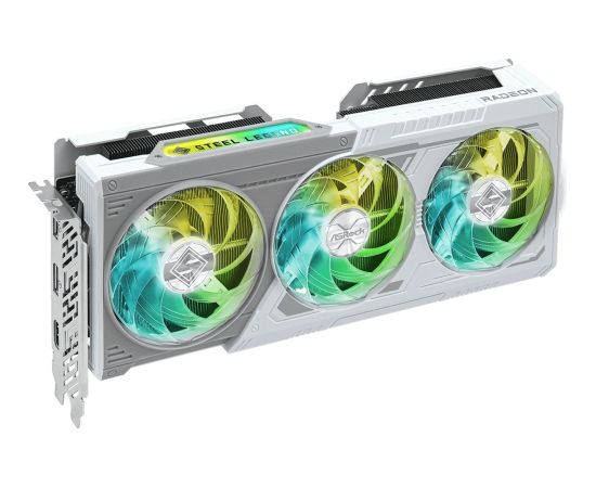 ASRock Radeon RX 9060 XT Steel Legend 8GB GDDR6 (RX9060XT SL 8GO) Grafiskās video kartes