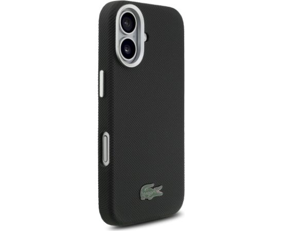 Lacoste PVC Iconic Petit Pique Metal Logo MagSafe Case Aizsargapvalks priekš Apple iPhone 17 Neoriģinālie Maciņi