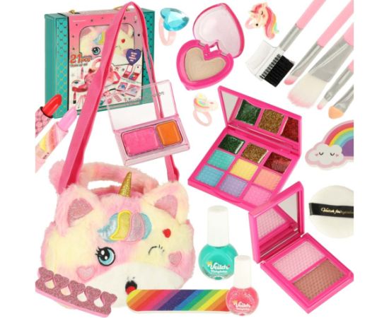 RoGer Детский Набор Косметики с Сумочкой 21шт Куклы и аксессуары