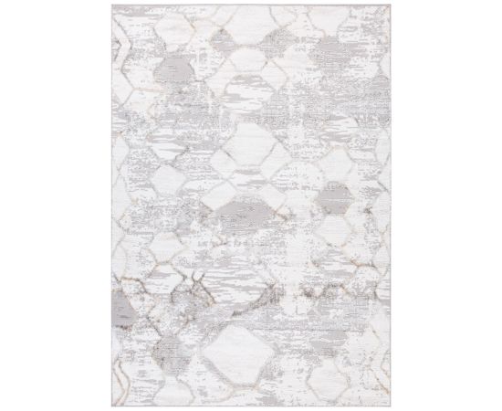 Carpet SALAMANCA-3, 133x190cm, silver/white Новинки Для дома и сада 