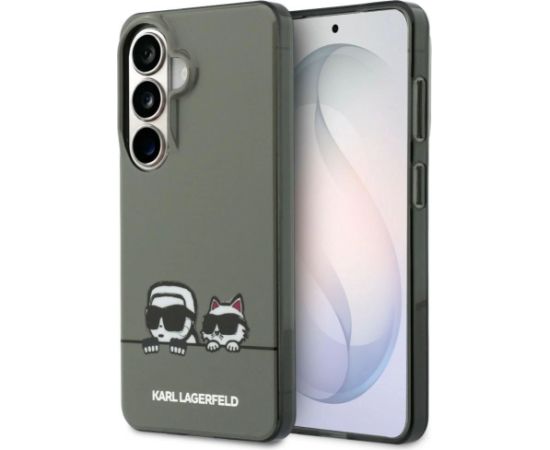 Karl Lagerfeld -  IML K&CH Peekaboo Logo Magnetic Case for iPhone Samsung Galaxy S26 Green Neoriģinālie Maciņi