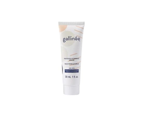 Gallinee, Microbiome Skincare, Prebiotics, Refining, Scrub Mask, For Face, 30 ml Ķermeņa kosmētika