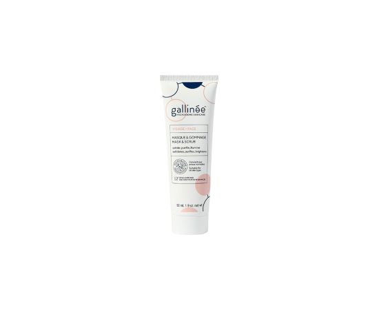 Gallinee, Microbiome Skincare, Purifying, Scrub Mask, For Face, 50 ml Ķermeņa kosmētika