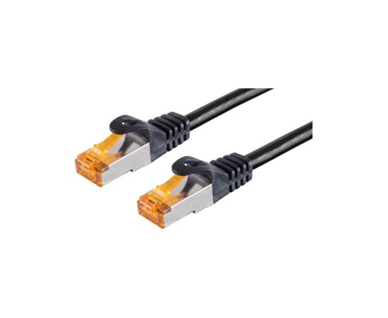 Kabelis Brackton Outdoor Patch S/FTP 50m CAT 6a Black Tīkla vadi
