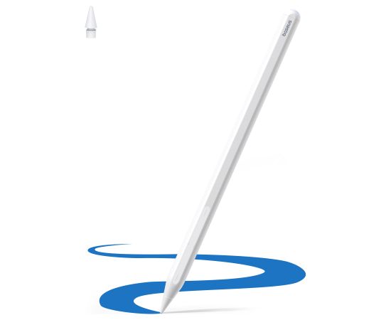 Baseus Bezvadu Bluetooth stylus PS3 Pro iPad ar vadu uzlādi, balts Peles, ievadierīces