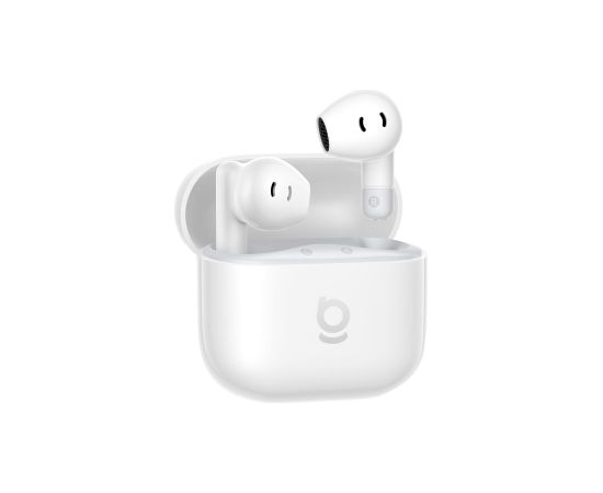 Baseus True Wireless Bluetooth 6.0 austiņas Bass BS2 Lite ar uzlādes korpusu, baltas krāsas Aудио-видео