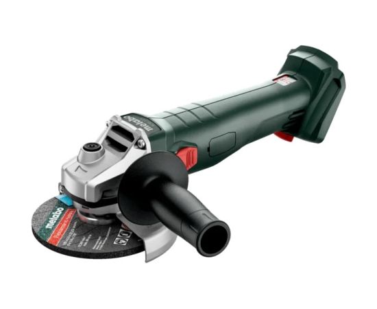 Leņķa slīpmašīna Metabo W 18 7-125; 125 mm; 18 V (bez akumulatora un lādētāja) Slīpmašīnas