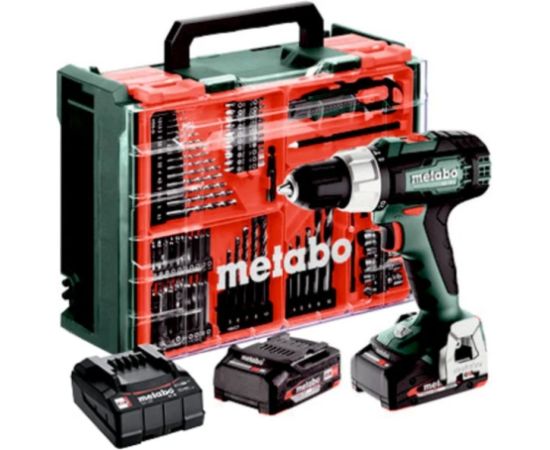 Urbjmašīna-skrūvgriezis Metabo SB 18 L Set; 18 V; 2x2,0 Ah akum. Аккумуляторная дрель / шуруповёрты