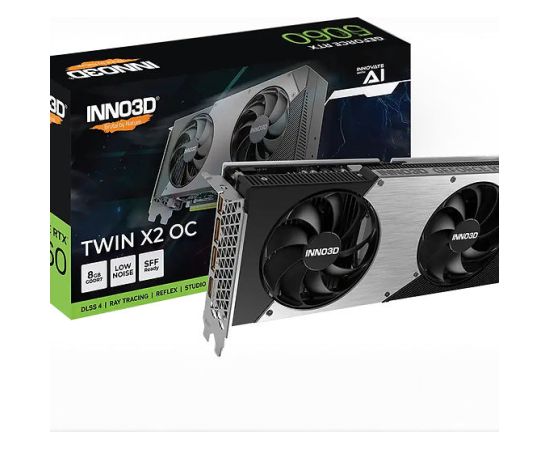 Inno3D RTX5060 Twin X2 OC 8GB GDDR7 HDMI 3xDP Grafiskās video kartes