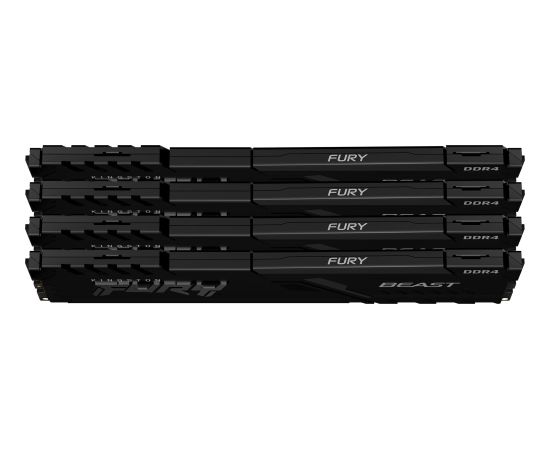 Kingston Fury Beast, DDR4, 64 GB, 3200MHz, CL16 (KF432C16BB1K4/64) RAM Operatīvā atmiņa