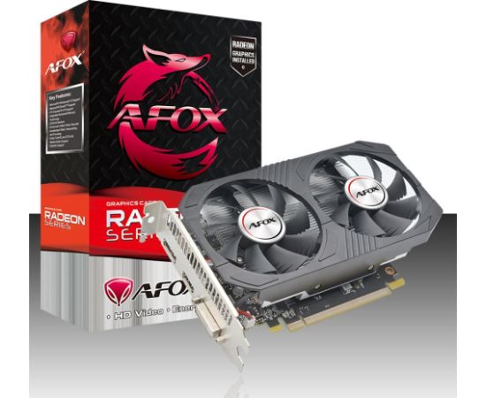 AFOX Radeon RX 550 4GB GDDR5 (AFRX550-4096D5H4-V5) Видеокарты
