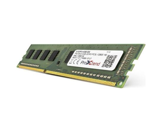 ProXtend DDR3L, 4 GB, 1600MHz, CL11 (D-DDR3-4GB-004) Новинки Компьютерная техника