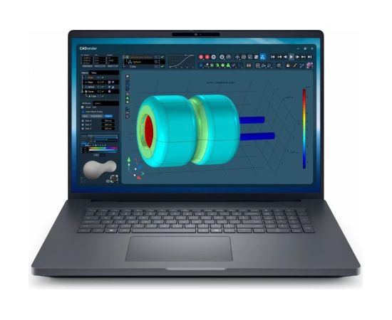 DELL Pro Max 18 Plus MB18250 Intel Core Ultra 7 265HX 45,7 cm (18") Quad HD+ 32 GB DDR5-SDRAM 1 TB SSD NVIDIA RTX PRO 2000 Blackwell Wi-Fi 7 (802.11be) Windows 11 Pro Portatīvie datori