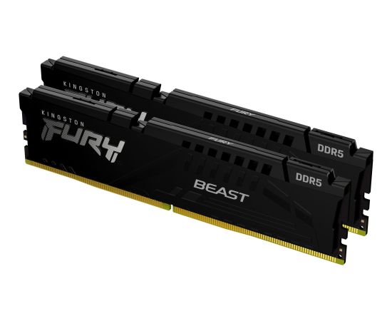 Kingston Fury Beast, DDR5, 64 GB, 5600MHz, CL40 (KF556C40BB2K2-64) RAM Operatīvā atmiņa