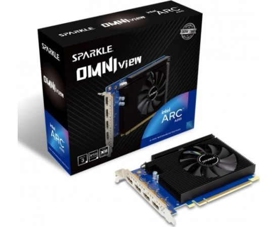 A310 4GB Sparkle Intel Arc Omni View GDDR6 1 Fan Новинки Компьютерная техника