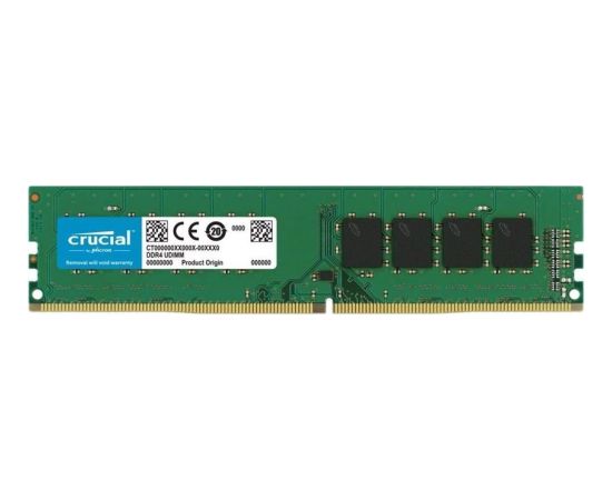 Crucial DDR4, 16 GB, 3200MHz, CL22 (CT16G4DFRA32AT) RAM Operatīvā atmiņa