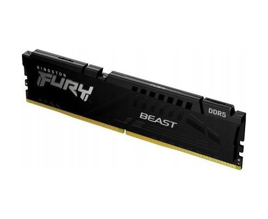 Kingston Fury Beast, DDR5, 16 GB, 6400MHz, CL32 (KF564C32BBE-16) RAM Operatīvā atmiņa