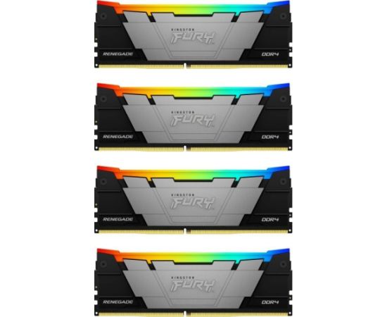 Kingston Fury Renegade RGB, DDR4, 32 GB, 3600MHz, CL16 (KF436C16RB2AK4/32) RAM Operatīvā atmiņa