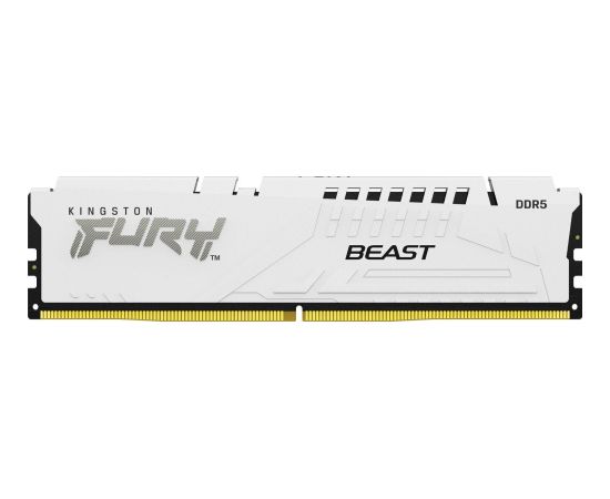 Kingston Fury Beast, DDR5, 16 GB, 5200MHz, CL40 (KF552C40BW-16) RAM Operatīvā atmiņa