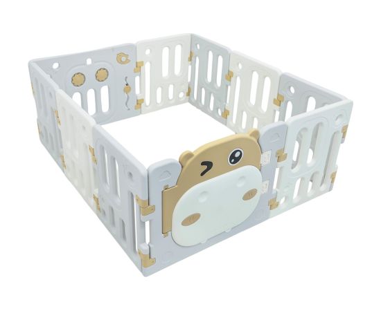 RoGer Hipcio B Bērnu Rotaļu Manēža 128 × 150 × 63 cm Manēžas, Sētiņas