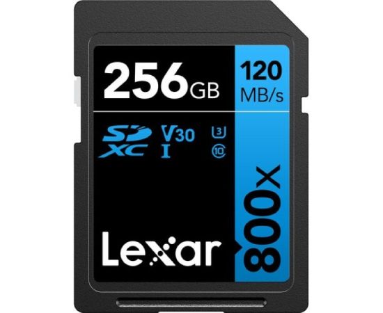SD Lexar Professional 633x SDHC/SDXC UHS-I SDXC, 256GB Class 10, U3, V30, 45 MB/s, 95 MB/s Atmiņas kartes micro SD SDHC